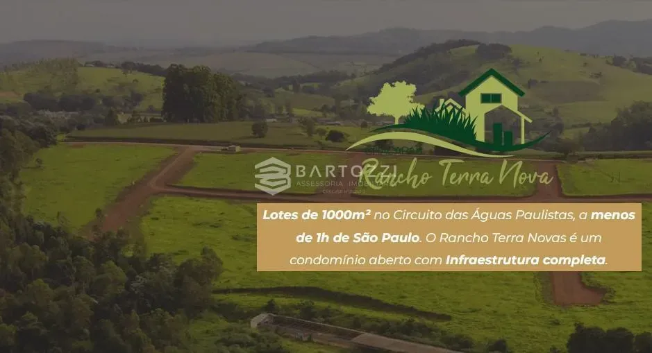 LOTEAMENTO, CHÁCARA /CASA 1000M² - BRAG PAULISTA