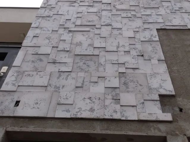 Revestimento cimenticio geometric etrusco 3D - Foto 4