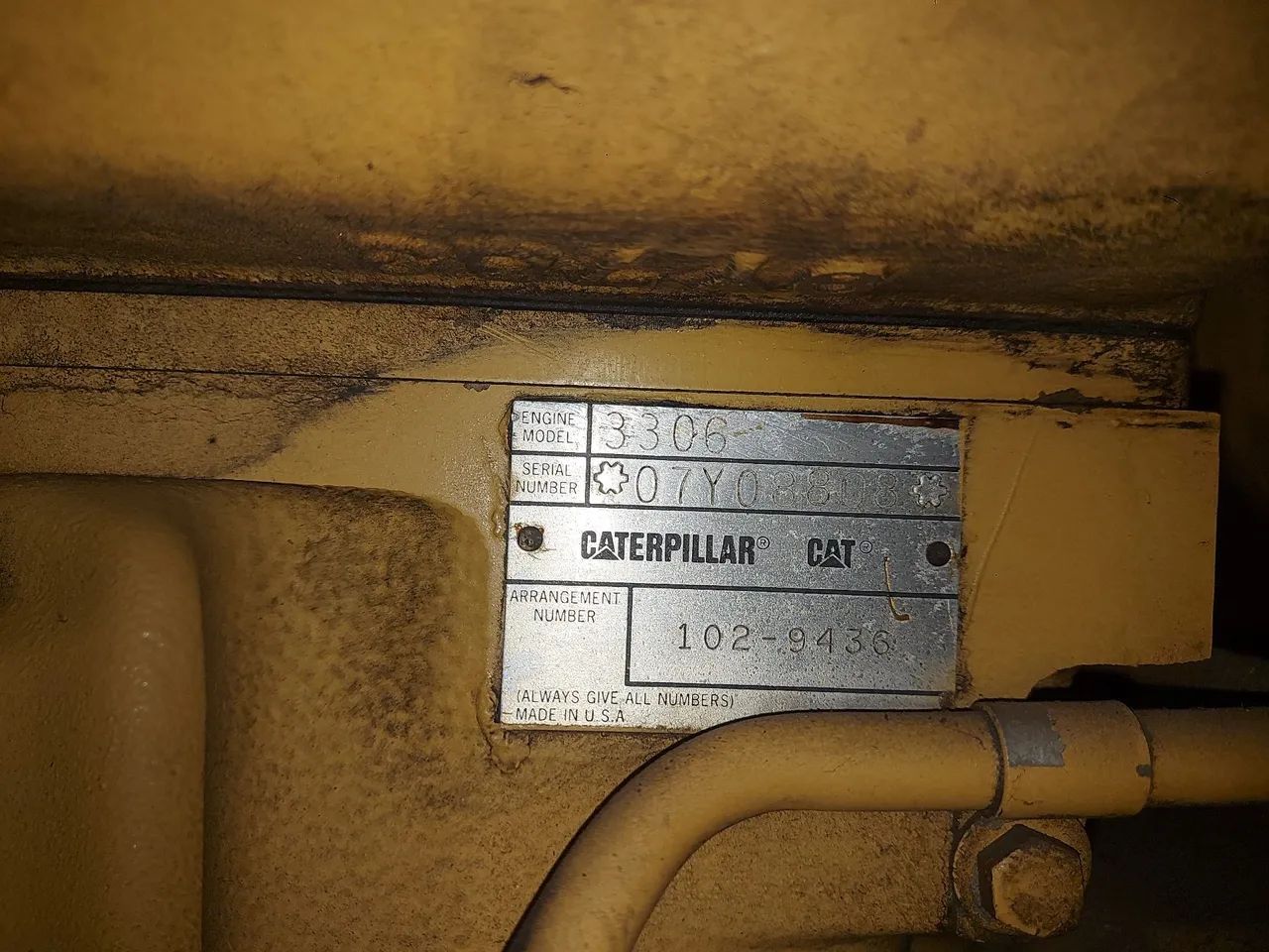 Motor: Cartepillar Estacionário Modelo 3306 - Foto 4