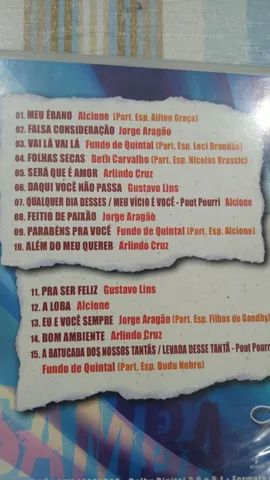 DVD original Sucessos do Samba - Foto 3