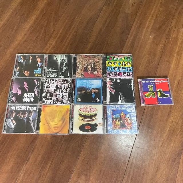 Coleção de CDs dos Rolling Stones - Importados da Inglaterra