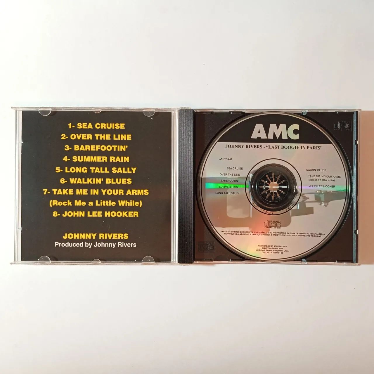 CD Johnny Rivers - Last Booge in Paris - Foto 2