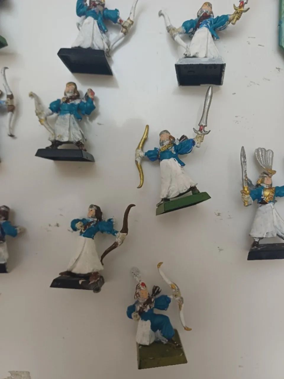 Warhammer Fantasy High Elves Archers, Pintado, Com Comando - Foto 3