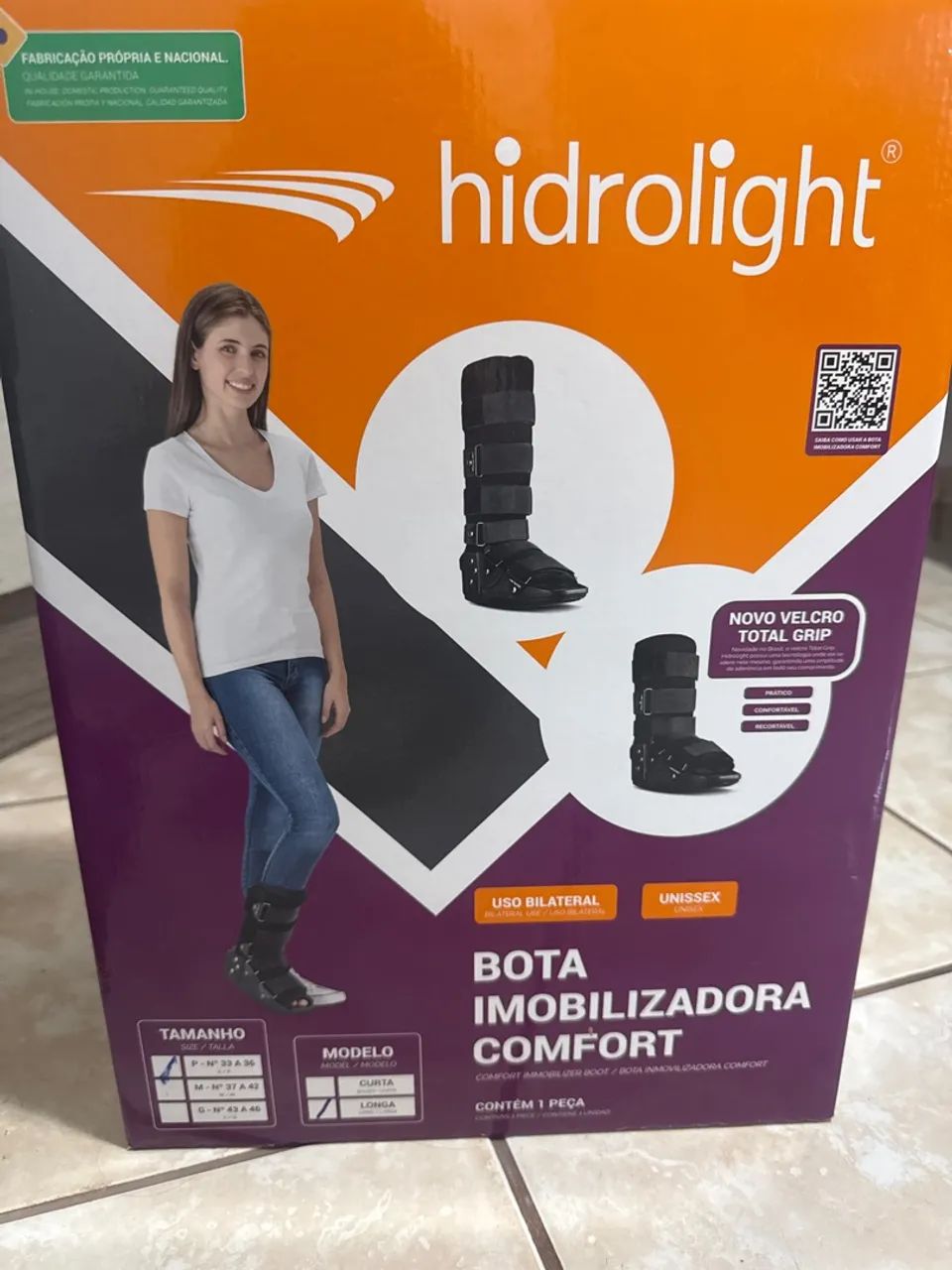 Bota Imobilizadora Confort Hidrolight - Foto 3