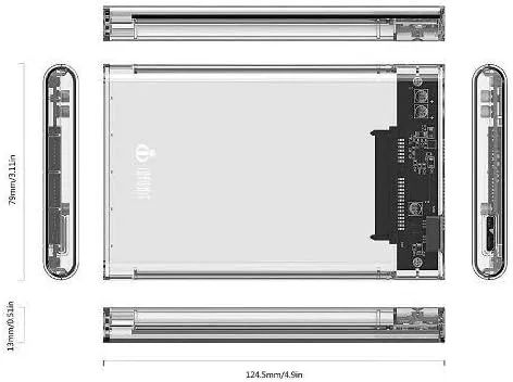 Case USB 3.0 Sata III 2.5 Hd/ssd Lukton - Foto 6