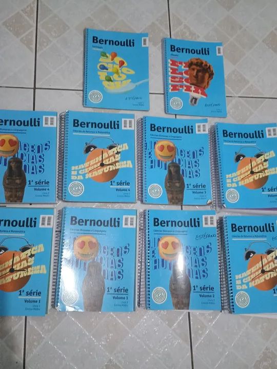 Livros didáticos Sistema Bernoulli 1 ano ensino médio  - Foto 6