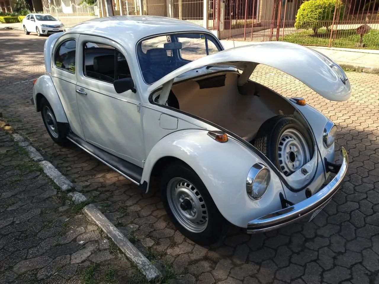 Fusca 1981 placa preta  - Foto 5