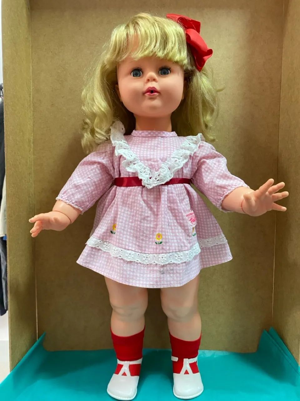 Boneca Beijoca Estrela anos 80 - Foto 2