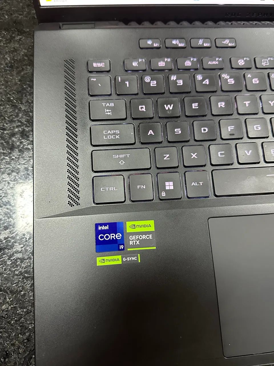 Notebook Asus Zephyrus M16 Core i9 + 4070 + 64gb ram Tela Qhd 240hz - Foto 4