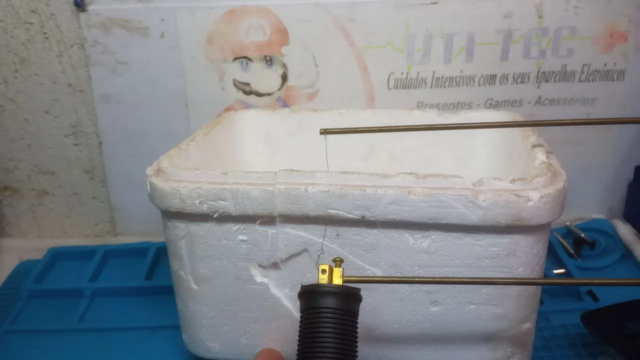 Máquina de corte de isopor artesanal