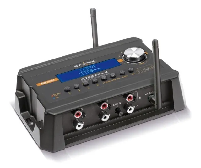 Processador Expert Dsp4 Star X 4 Ch. Bluetooth Stream Audio 12V
