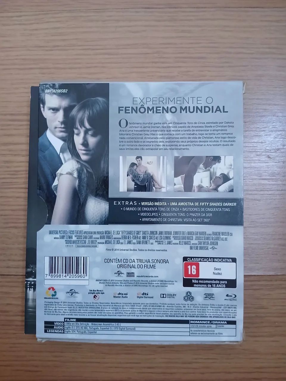 Cinquenta Tons de Cinza - Blu-Ray - Foto 2