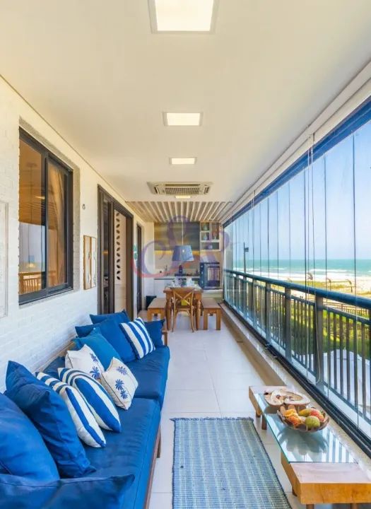 Apartamento de alto padrão com vista deslumbrante para o mar  Porto das Dunas - Foto 3