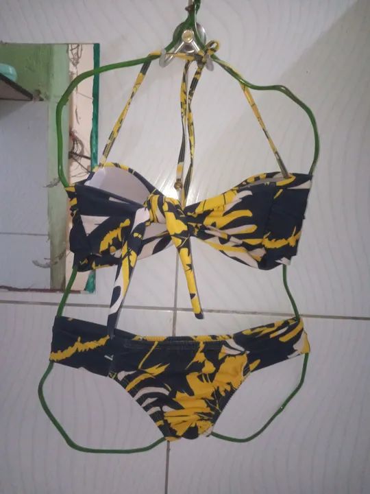 Biquíni Estampado Feminino M - Foto 6