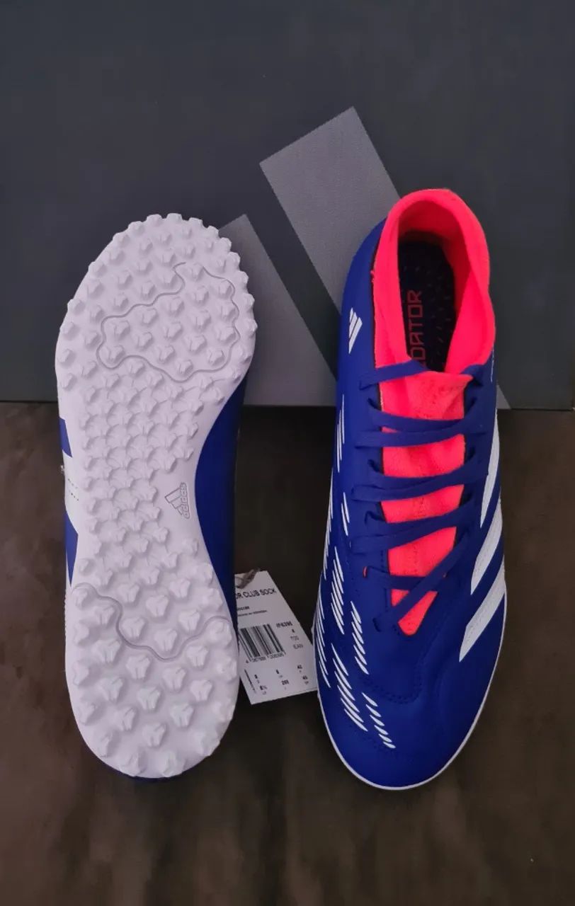 Chuteira Adidas Predator Club Sock .4s TF Tam 41 (original / nova