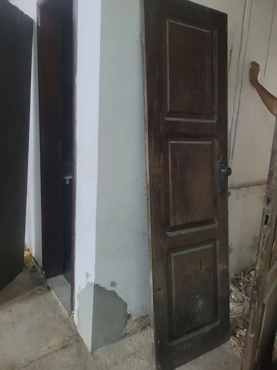 PORTA MADEIRA MACIÇA 60CM64305905286274122