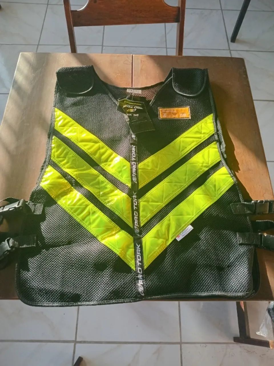 Colete refletivo motoboy  tamanho  gg - Foto 3