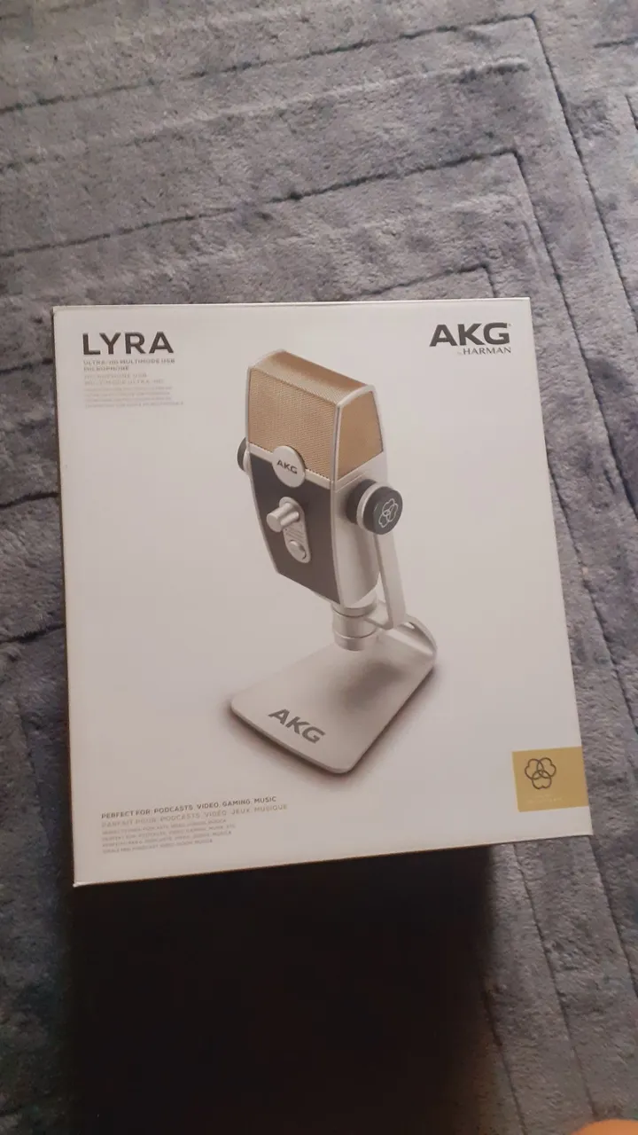 Microfone AKG Lyra Novo 24 bits