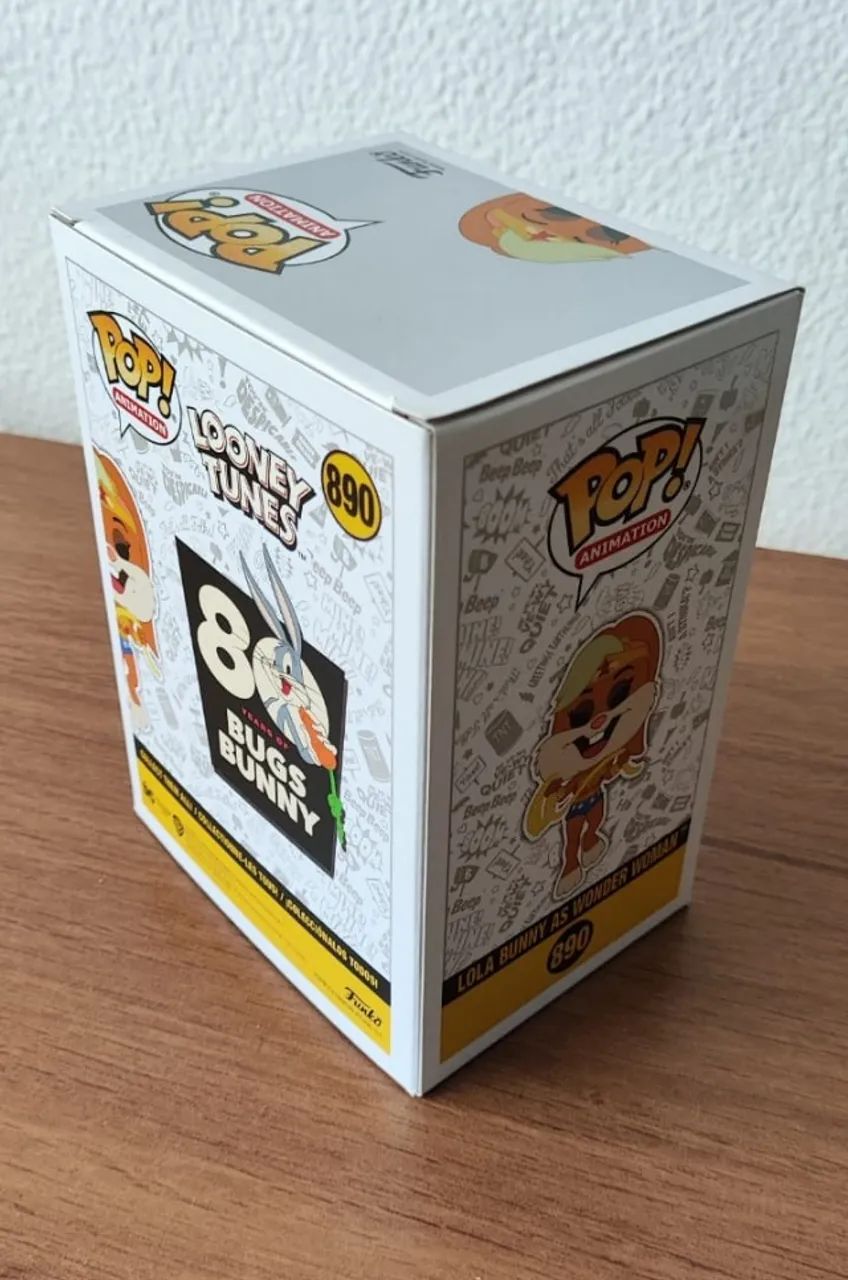 Funko Pop Lola Bunny como Mulher Maravilha 890 - Foto 2