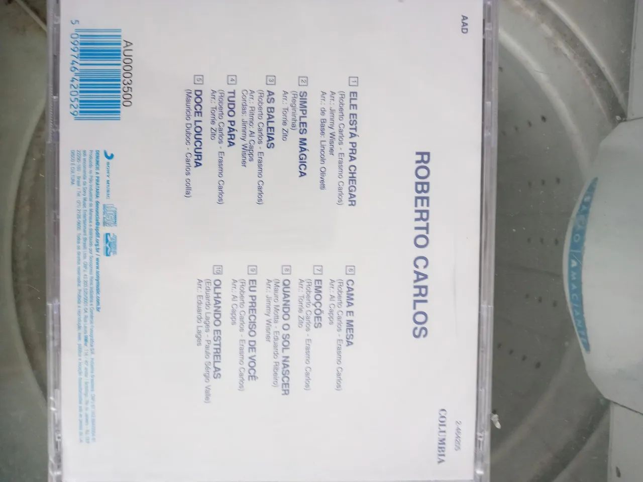 CD ROBERTO CARLOS cama e mesa - Foto 2