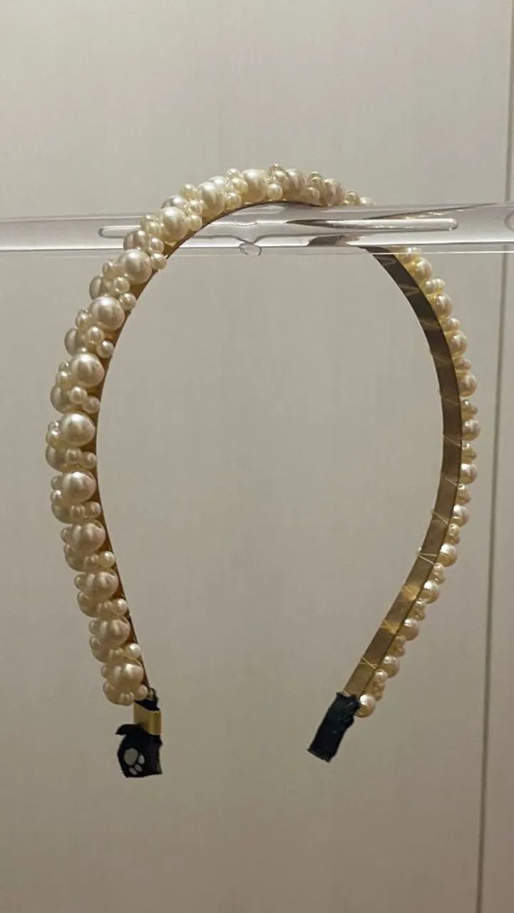 Tiara de pérolas - Foto 2
