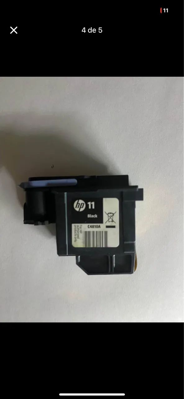 PLOTTER HP 510 MONOCROMÁTICA  2 CABEÇAS NOVA.  - Foto 2