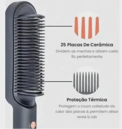 Escova Pente Secadora - Nova - Foto 2