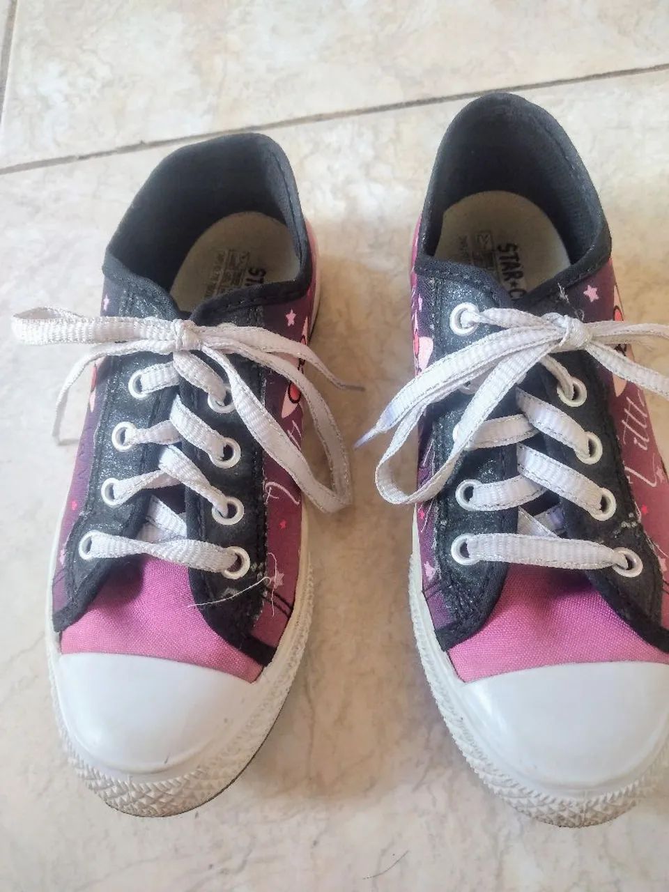 Tênis Infantil Estiloso Star Chic N°31 - Foto 4