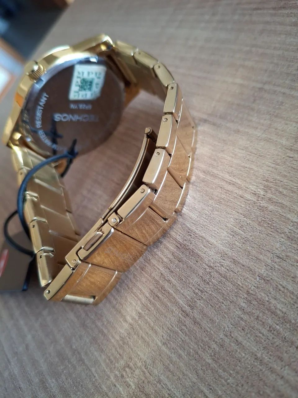 Relógio Thecnos Dourado Original - Foto 3