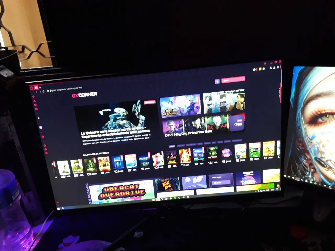 Monitor DUEX 24 polegadas, 165 Hz  - Foto 5