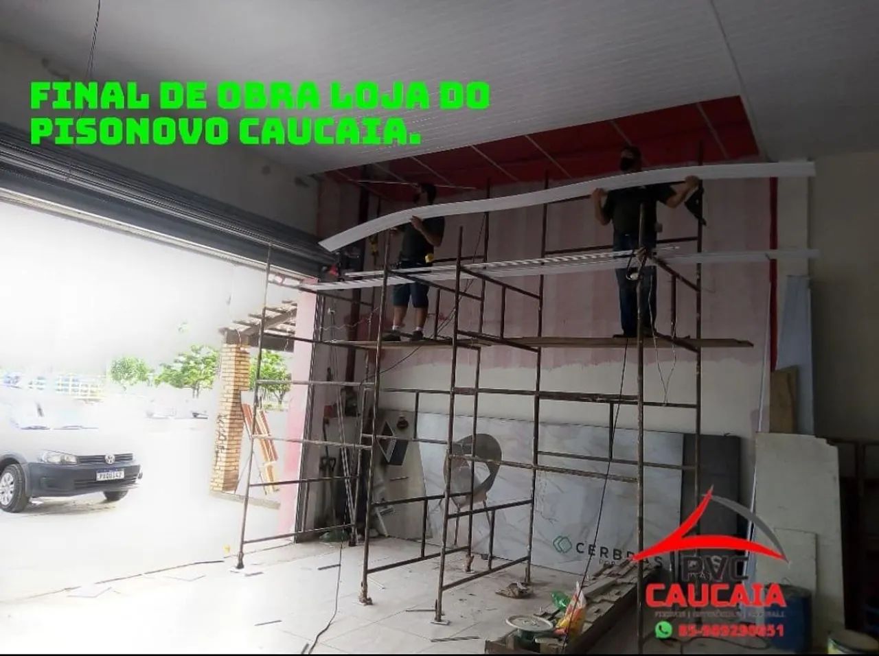 Forro PVC 8mm tipo A ( Cartões 10x ) 