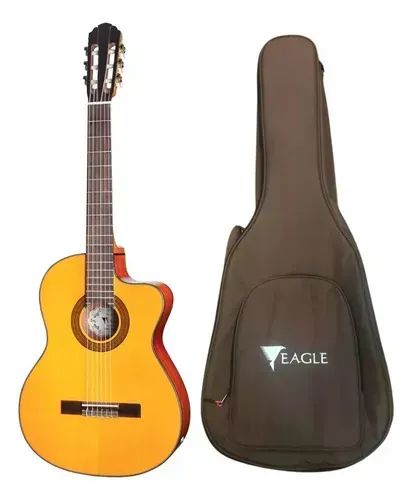 Violão Eagle Nylon Classico CH800 VG Pro Series C/ Capa