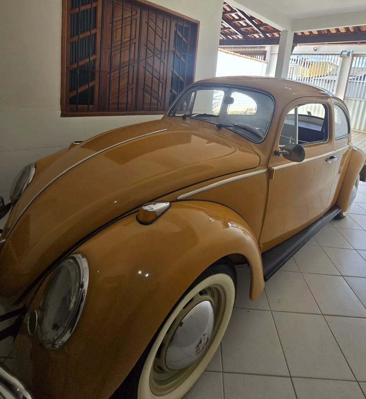 Fusca 66 - Placa Preto - Foto 3