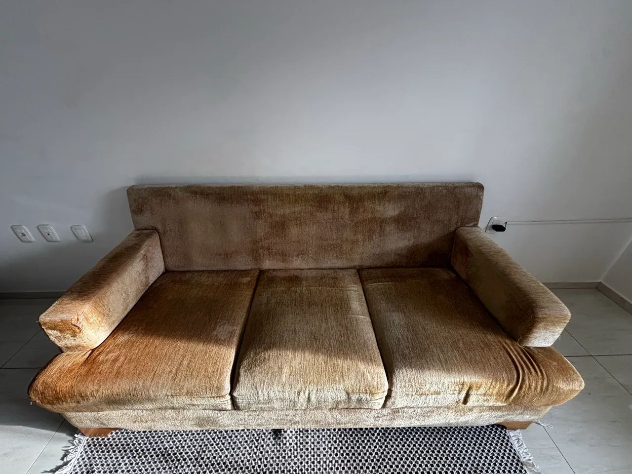 Sofá usado - 3 lugares - Foto 3