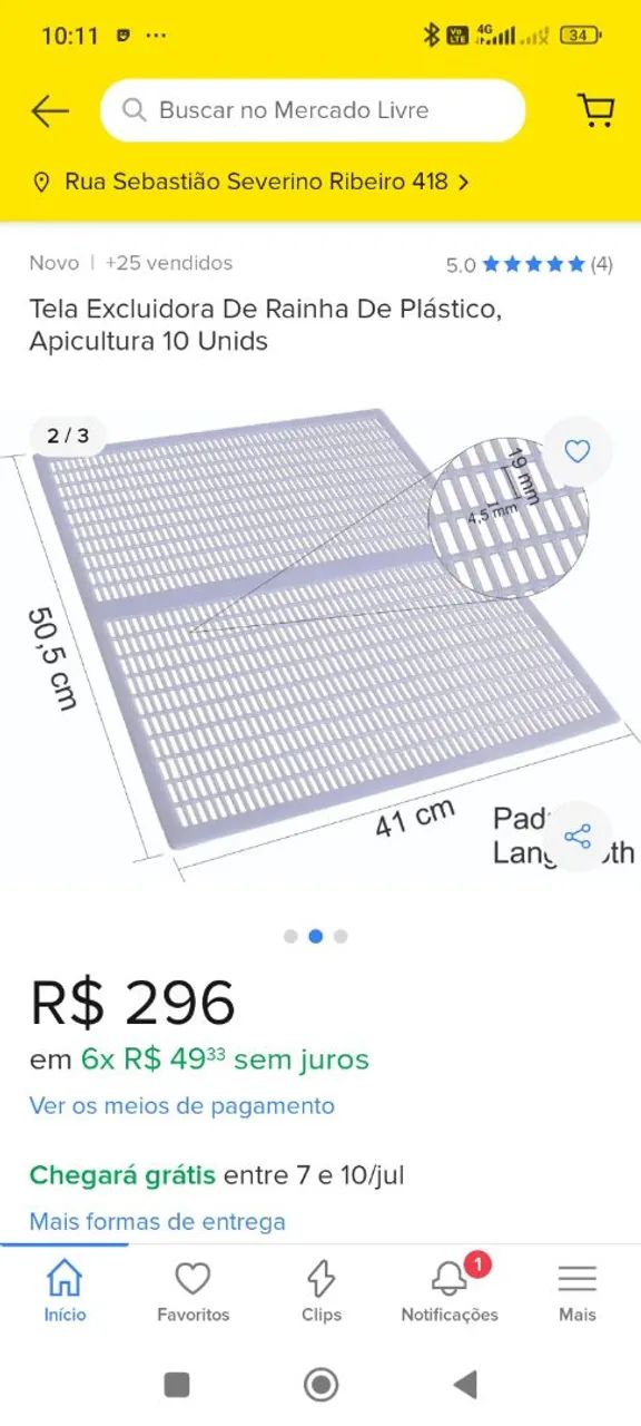 Tela abelha rainha - Foto 4