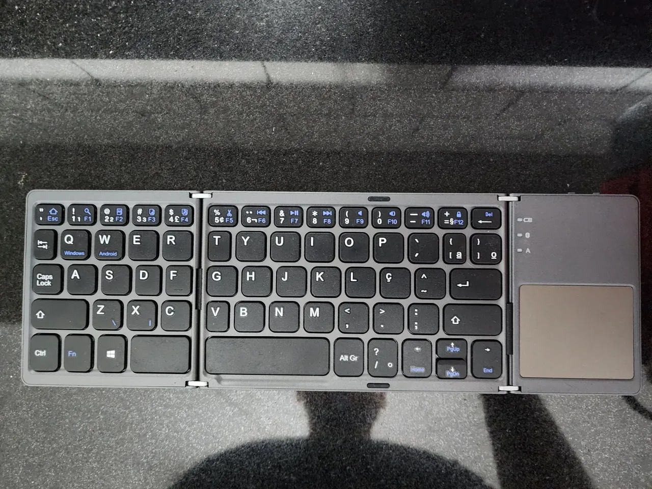 Teclado Bluetooth Dobrável X Folding Touch Samsung