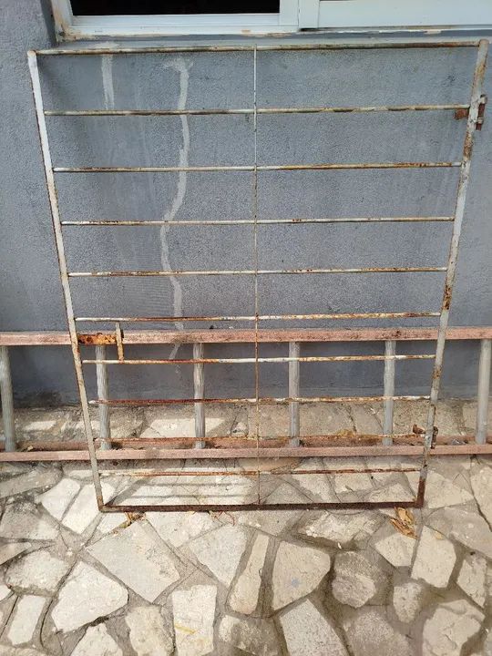 Portão de varão em aço 