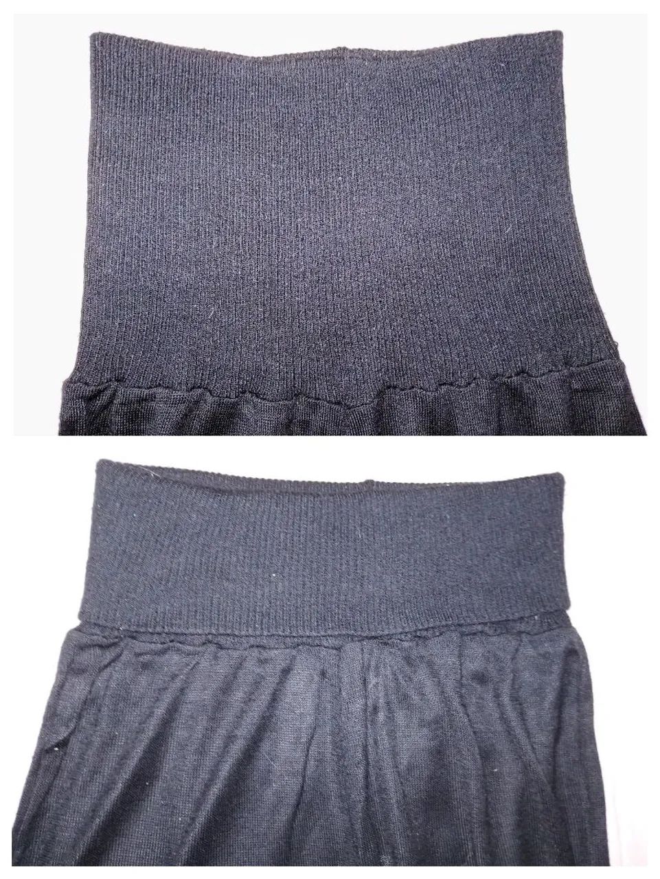 Calça de Tricô Preta - Aspargus - Foto 5