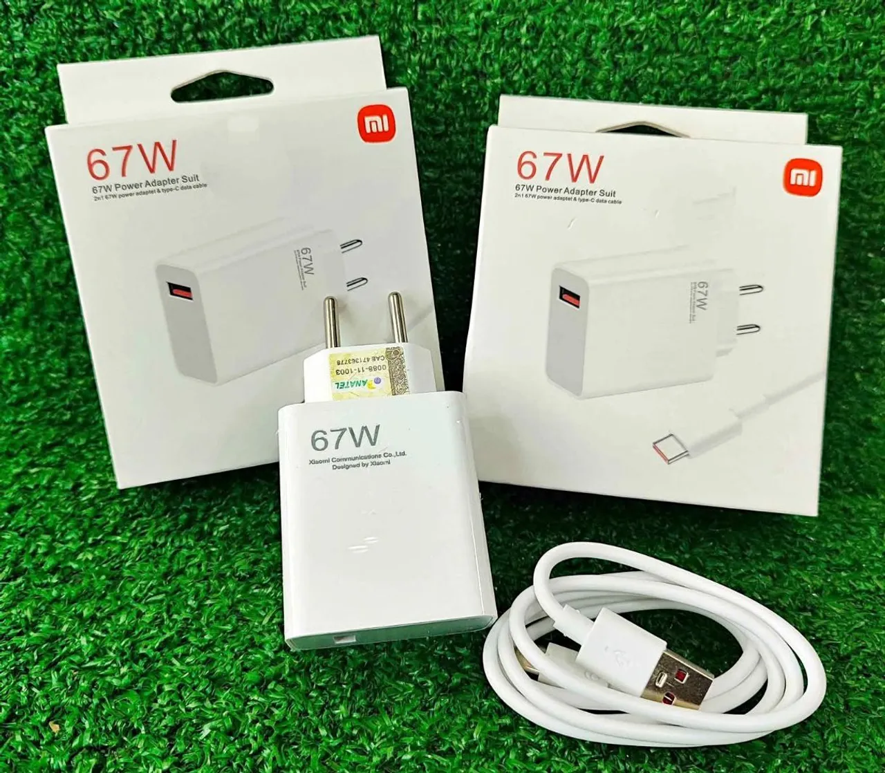 Carregador tipo C Para celular Android 67w Xiaomi Cabo + Fonte