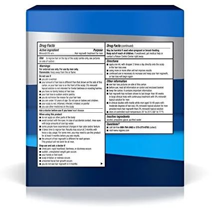 Rogaine Topical Solution (líquido) - Foto 5