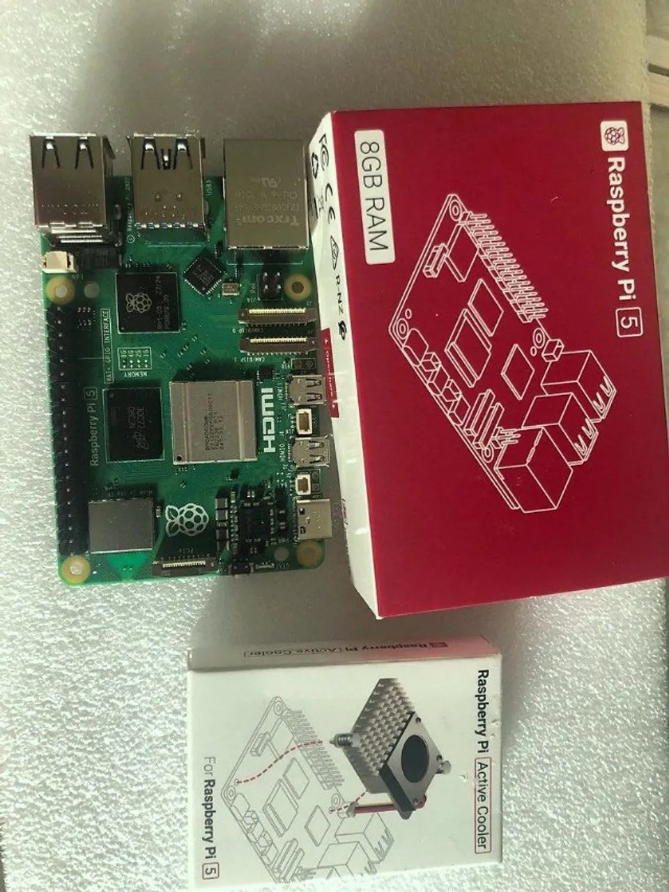 Mini PC Raspberry Pi 5 8GB disponível para pronta entrega