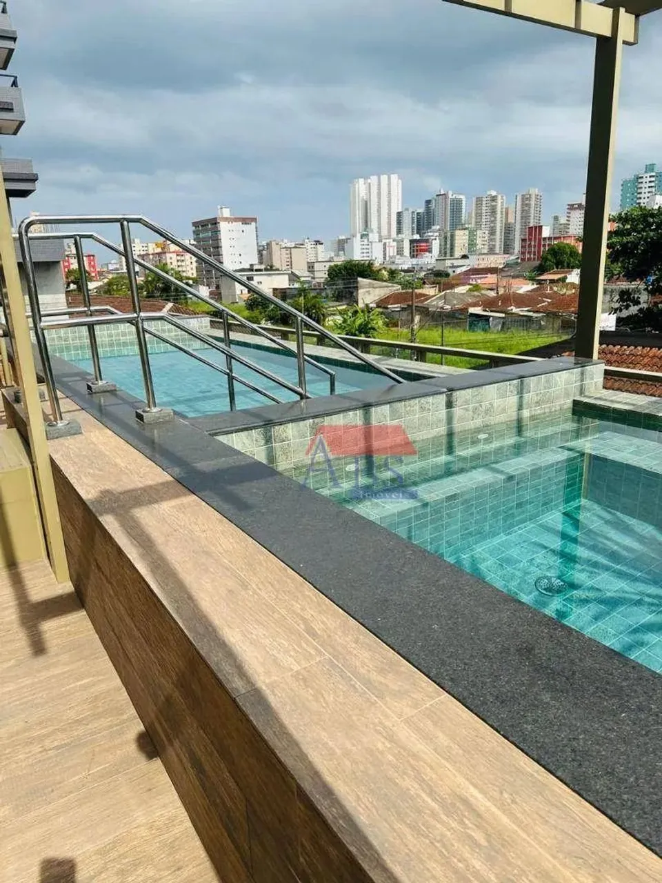 Apartamento para alugar, 77 m² por R$ 4.900,00/mês - Canto do Forte - Praia Grande/SP