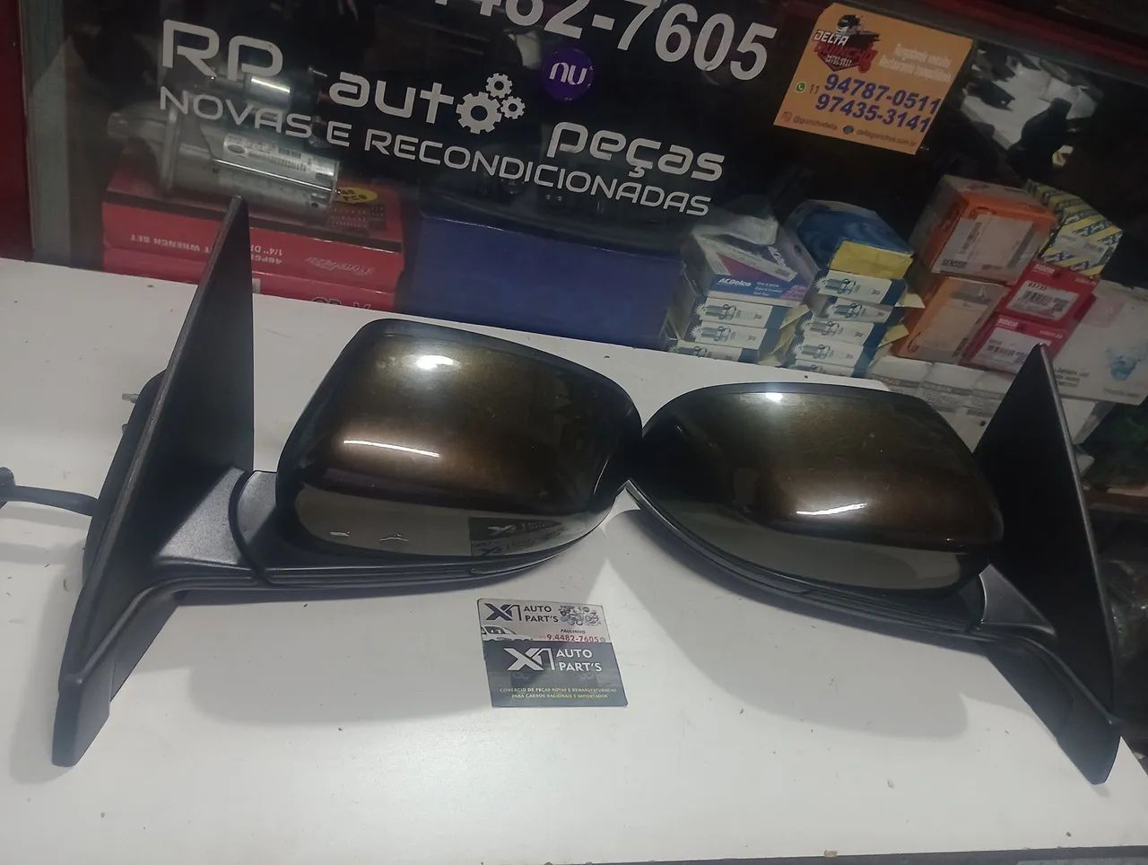 Retrovisores da Fiat com pisca e rebatimento ano ,017/023 