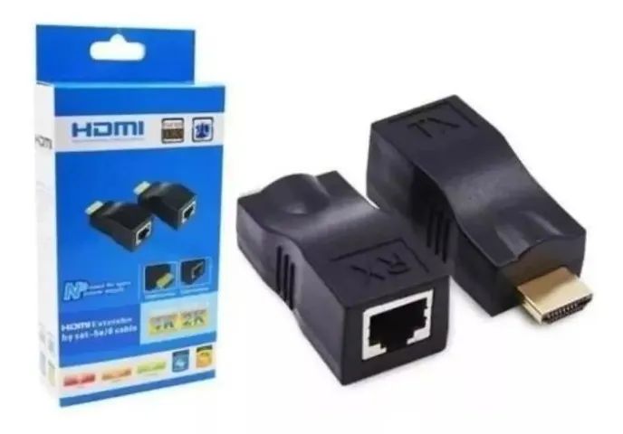 Extensor HDMI/RJ45 TX X RX SU-410 - WZetta - Foto 2