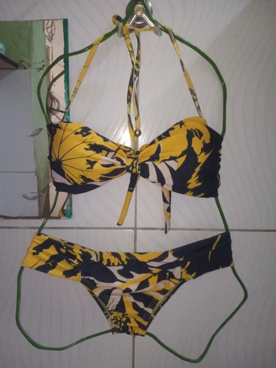 Biquíni Estampado Feminino M