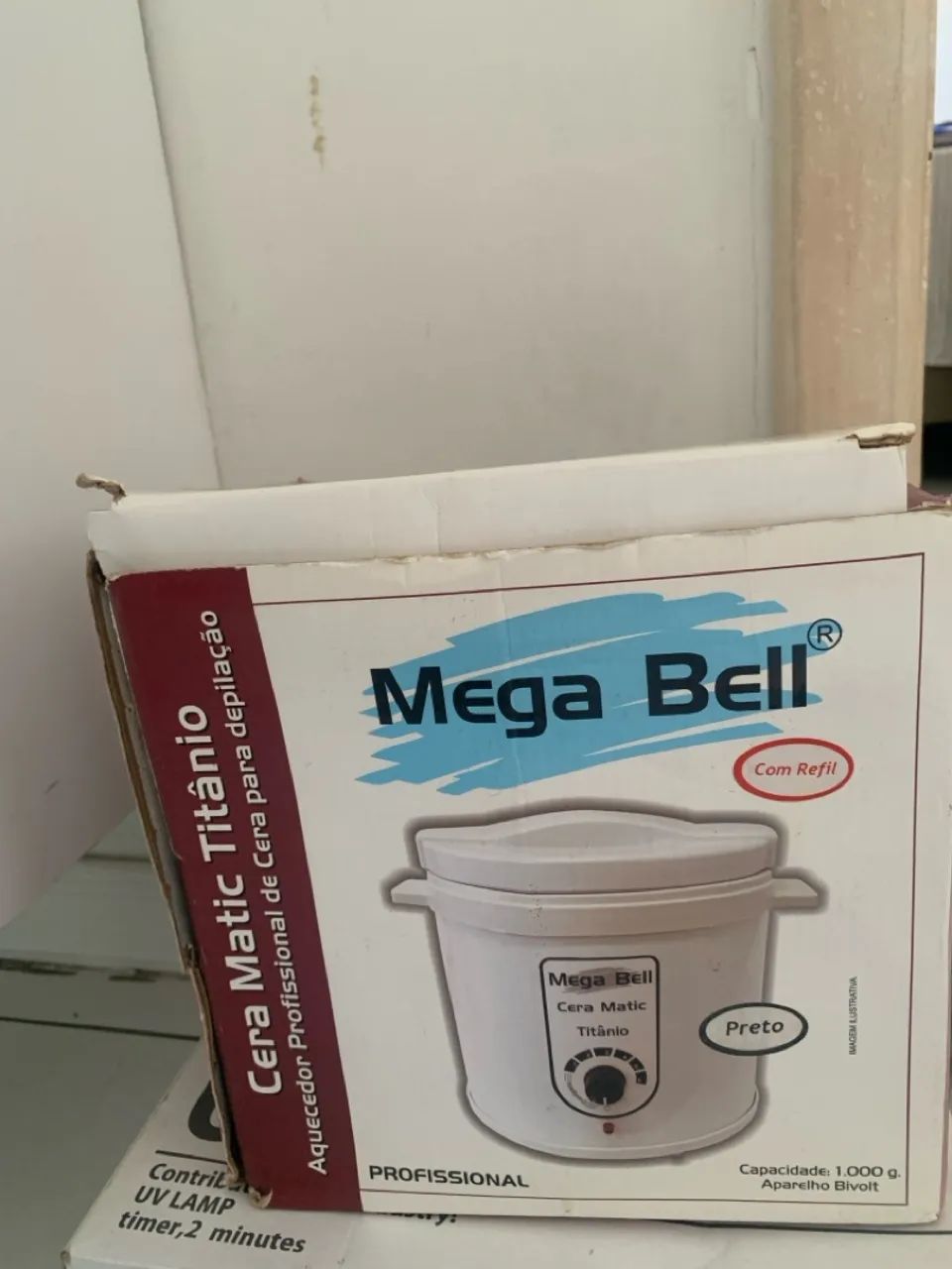 Panela de Cera Térmica Mega Bell Cera Matic Titânio - Foto 4