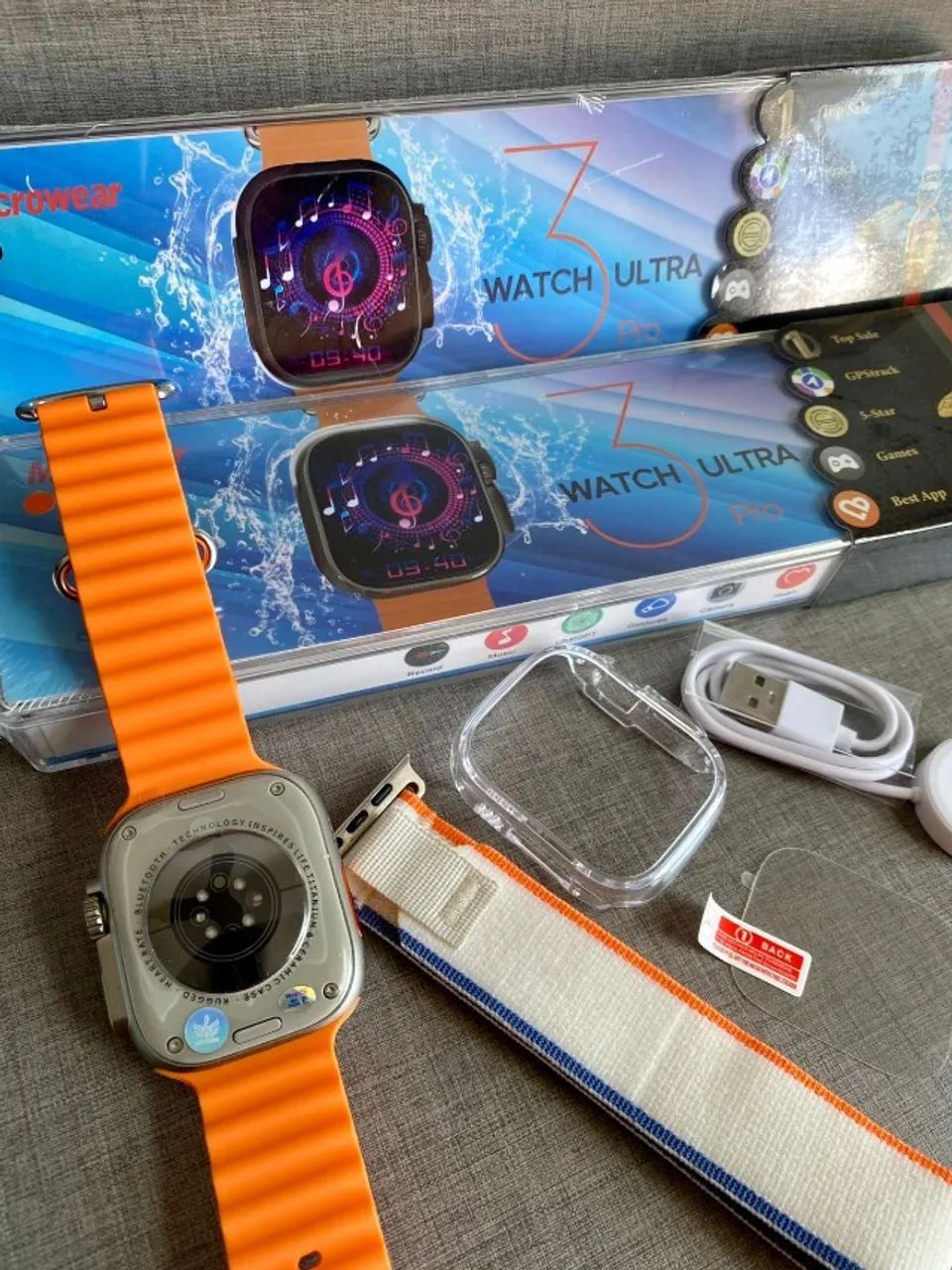 Relógio Smart Ultra 3  watch - Foto 4