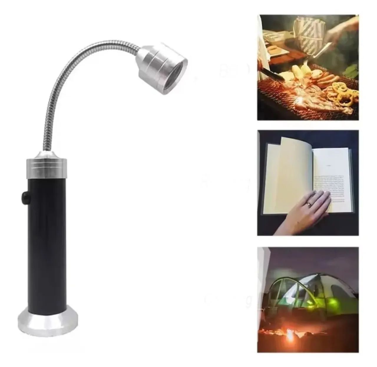 Luz de churrasqueira conjunto com 2 lâmpadas (novo) - Foto 2