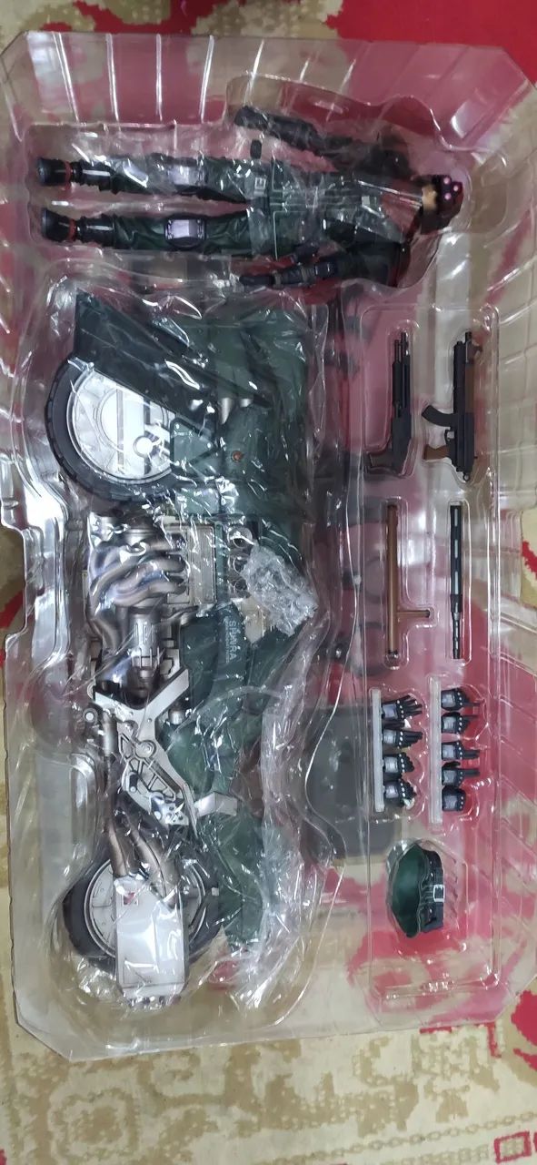 Play Arts Kai  Elite Soldier + Moto - Foto 2