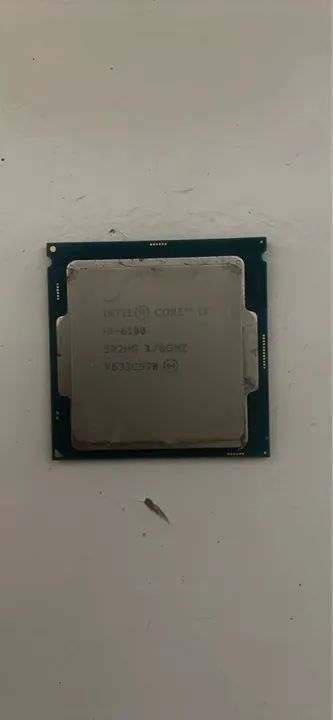 Processador Intel Core i3 6100 lga 1151